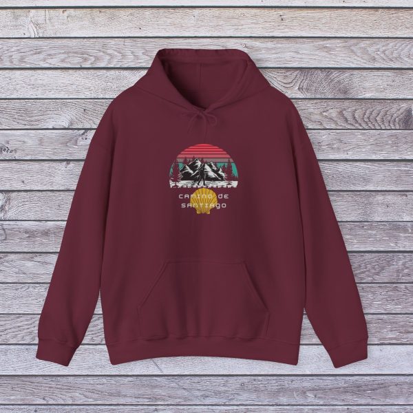 Sudadera con capucha Cumbres del Camino de Santiago - Imagen 5