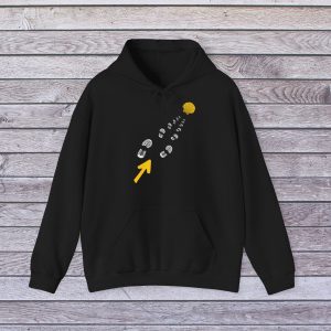Sudadera con Capucha Huellas de Botas