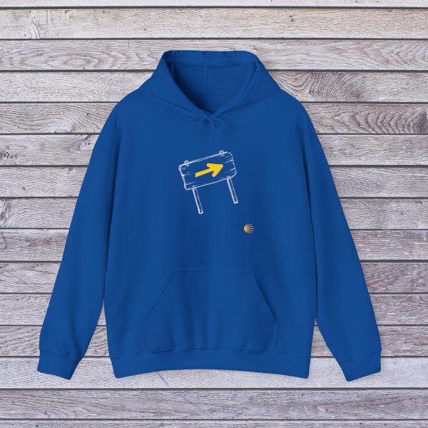 Sudadera con Capucha Señalización del Camino de Santiago