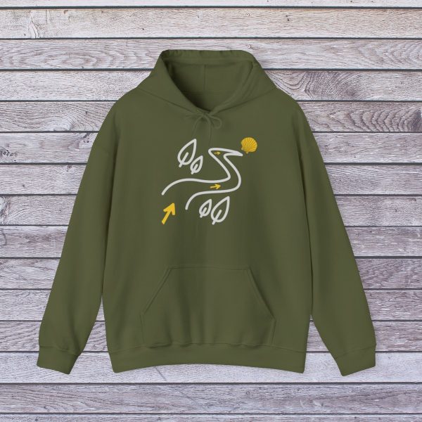 Sudadera con capucha Sendero al Camino de Santiago