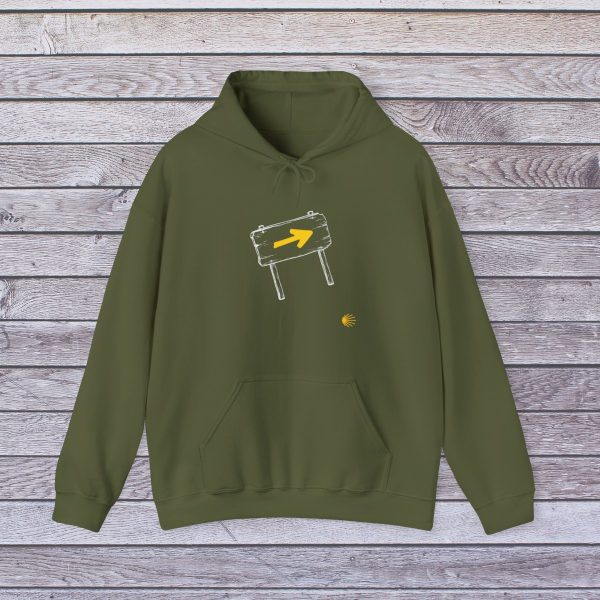 Sudadera con Capucha Señalización del Camino de Santiago - Image 2