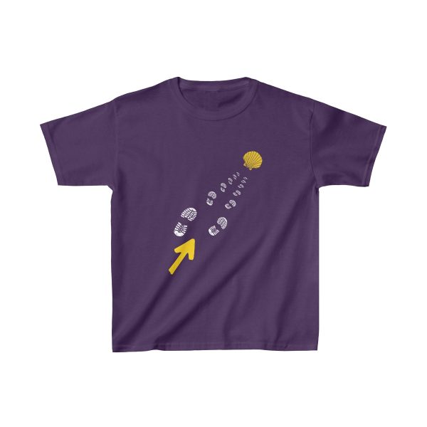 Camiseta Huellas de Botas del Camino de Santiago Para Niños - Image 10