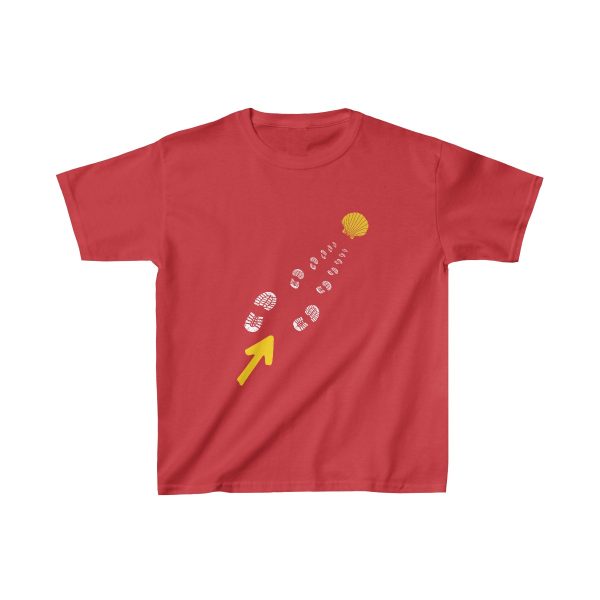 Camiseta Huellas de Botas del Camino de Santiago Para Niños - Image 12