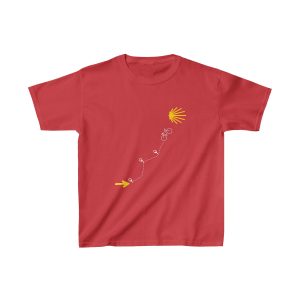 Camiseta Ruta en Bicicleta hacia la Vieira para Niños