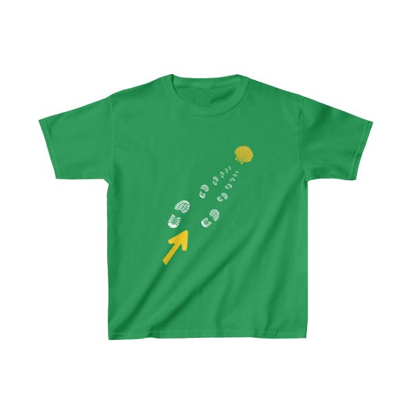 Camiseta Huellas de Botas del Camino de Santiago Para Niños - Image 5