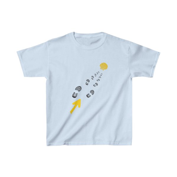 Camiseta Huellas de Botas del Camino de Santiago Para Niños - Image 6