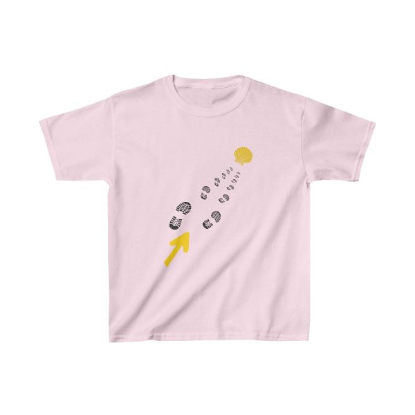 Camiseta Huellas de Botas del Camino de Santiago Para Niños - Image 11