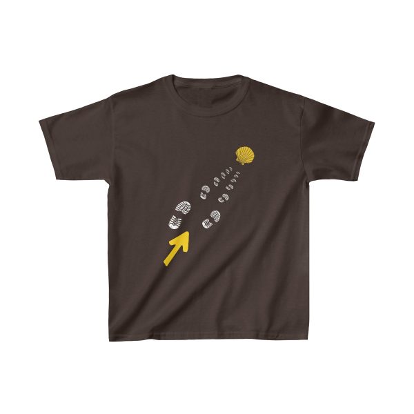 Camiseta Huellas de Botas del Camino de Santiago Para Niños - Image 3