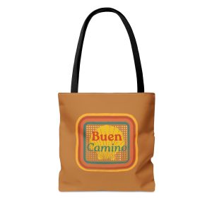 Tote Bag marrón del Buen Camino Retro