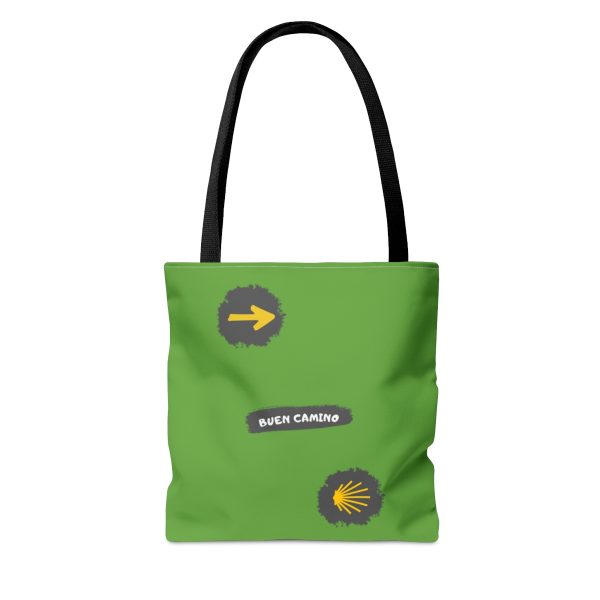 Tote Bag verde con Esencia del Camino de Santiago - Image 2