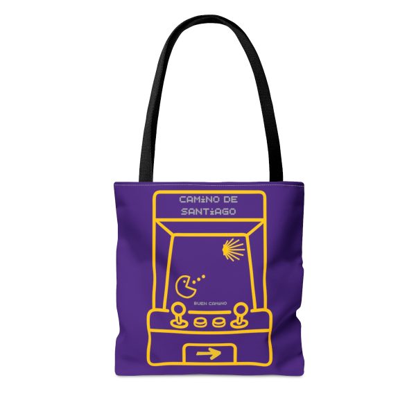 Tote Bag purpura de arcade del Camino de Santiago - Imagen 2