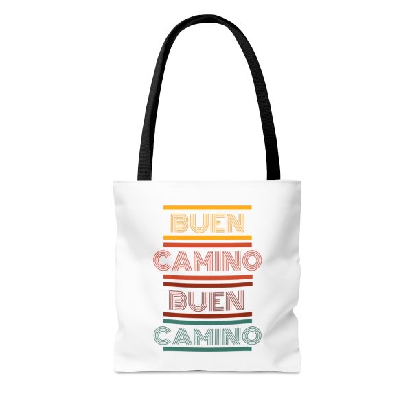Tote Bag blanco del Buen Camino vintage - Imagen 2