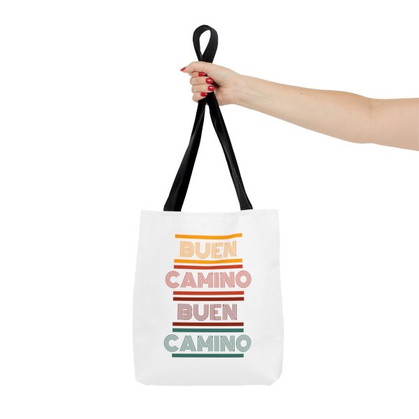Tote Bag blanco del Buen Camino vintage