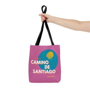 Tote Bag rosa Peregrino de Luz