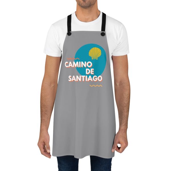 Delantal del Camino de Santiago, Souvenir del Camino de Santiago en circulo - Image 4