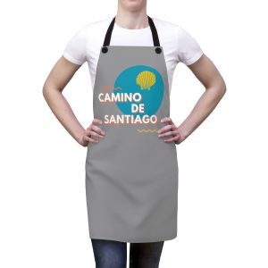 Delantal del Camino de Santiago, Souvenir del Camino de Santiago en circulo