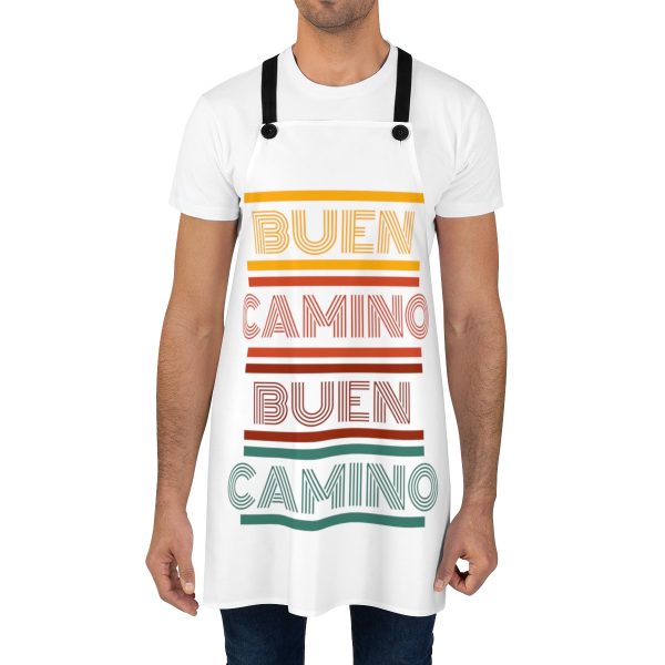 Delantal del Buen Camino, Souvenir vintage del Camino de Santiago