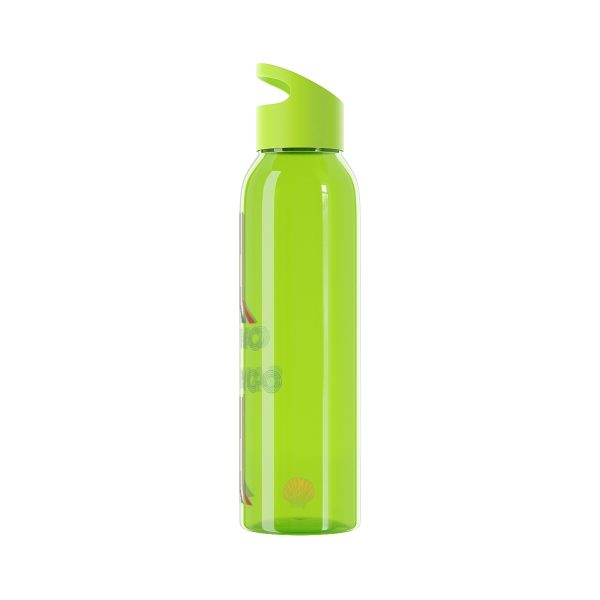 Botella de agua de Tritan del Camino de Santiago "Retro con Líneas" hacia la Vieira - Image 10