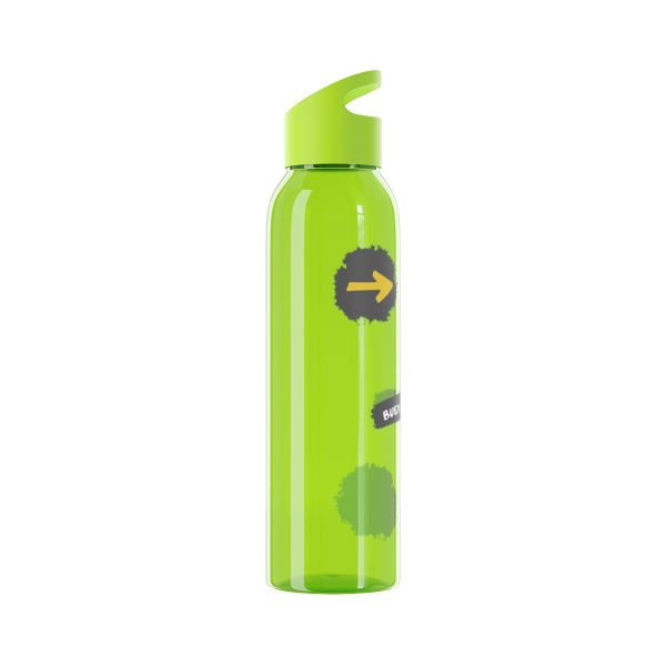 Botella de agua de Tritan para el Camino de Santiago, trazos de pintura hacia la Vieira - Image 9