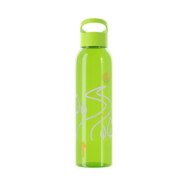 Botella de agua de Tritan a través del bosque en el Camino de Santiago - Image 7