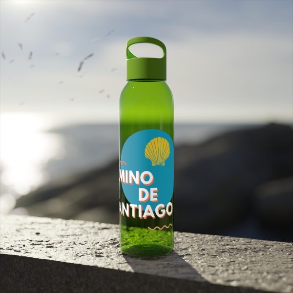 Botella de agua de Tritan para el Camino de Santiago en circulo - Image 12