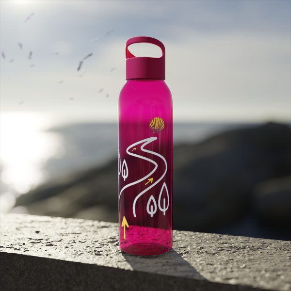 Botella de agua de Tritan a través del bosque en el Camino de Santiago - Image 18