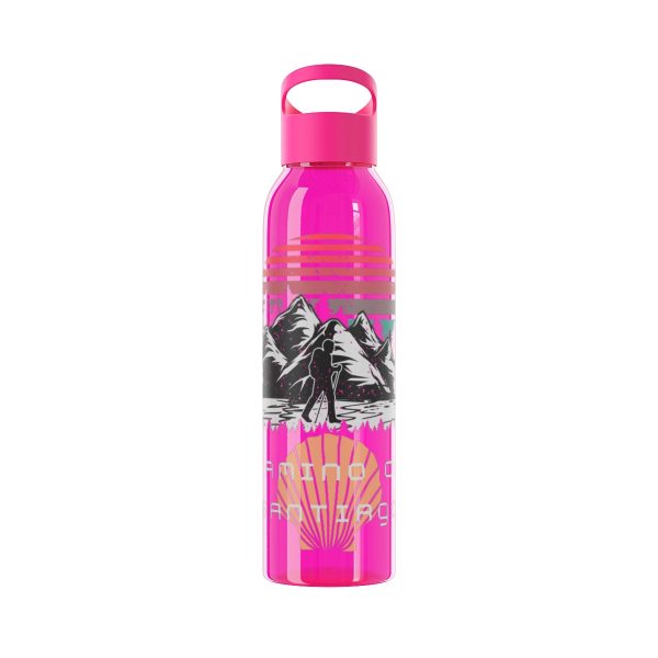 Botella de agua de Tritan para el Camino de Santiago, Caminando sobre las montañas hacia la Vieira - Image 7