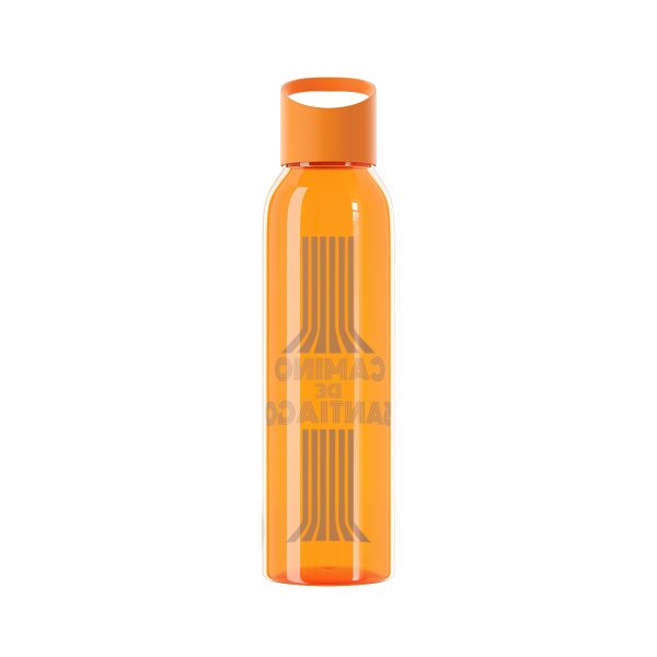Botella de agua de Tritan del Camino de Santiago "Retro con Líneas" hacia la Vieira - Image 20