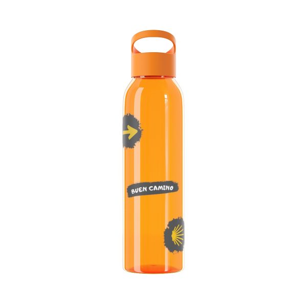 Botella de agua de Tritan para el Camino de Santiago, trazos de pintura hacia la Vieira - Image 13