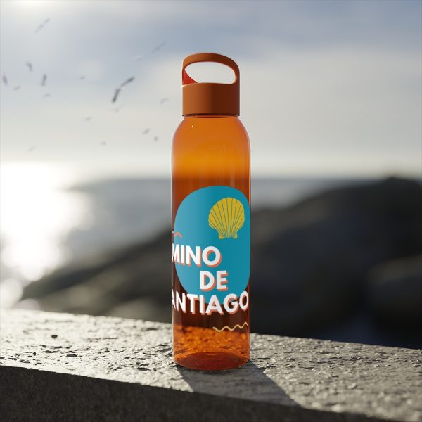 Botella de agua de Tritan para el Camino de Santiago en circulo - Image 18