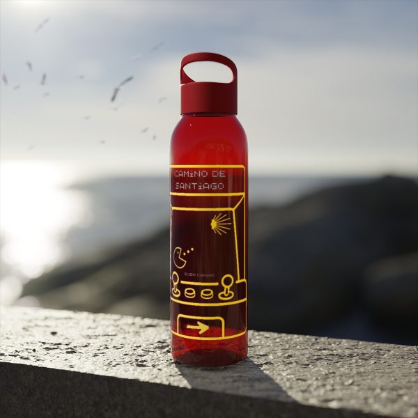 Botella de agua de Tritan para el Camino de Santiago, Video Juego de Arcade hacia la Catedral - Image 18