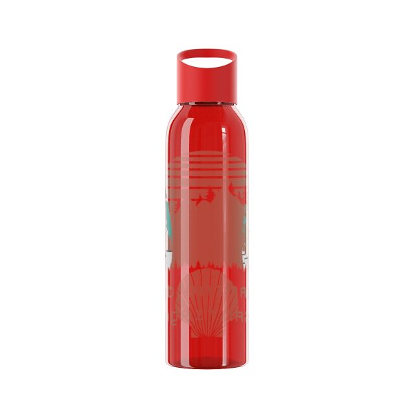 Botella de agua de Tritan para el Camino de Santiago, Caminando sobre las montañas hacia la Vieira - Image 14