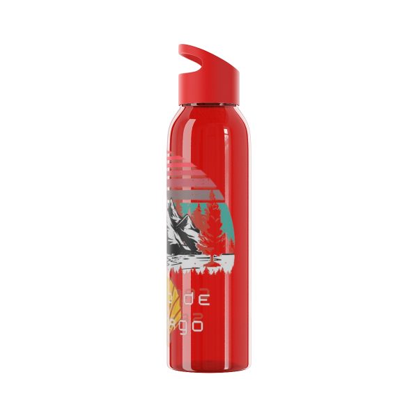 Botella de agua de Tritan para el Camino de Santiago, Caminando sobre las montañas hacia la Vieira - Image 16