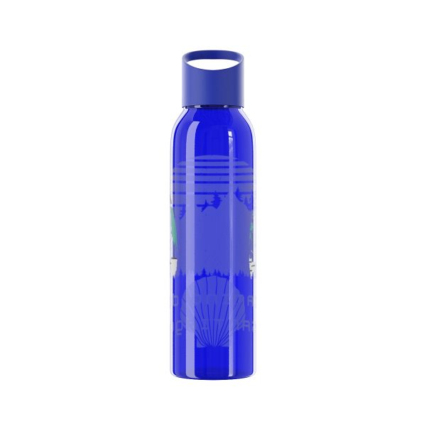 Botella de agua de Tritan para el Camino de Santiago, Caminando sobre las montañas hacia la Vieira - Image 20