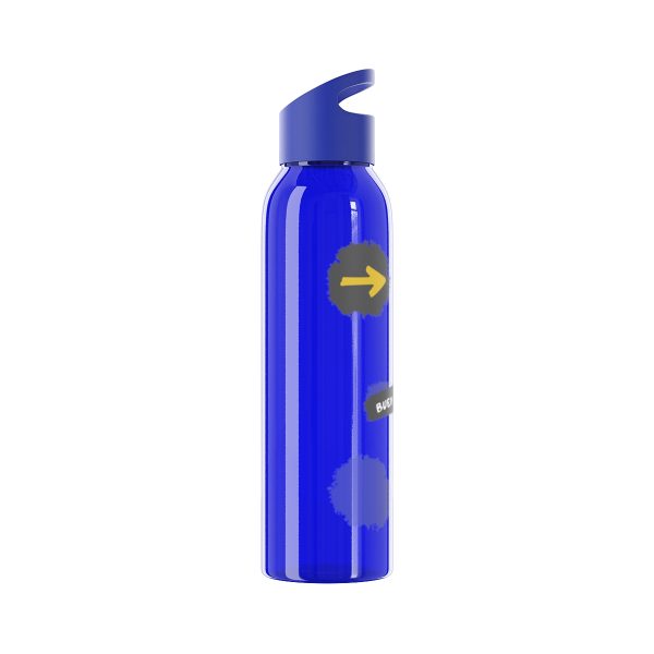 Botella de agua de Tritan para el Camino de Santiago, trazos de pintura hacia la Vieira - Image 21