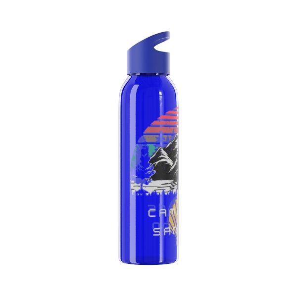 Botella de agua de Tritan para el Camino de Santiago, Caminando sobre las montañas hacia la Vieira - Image 21