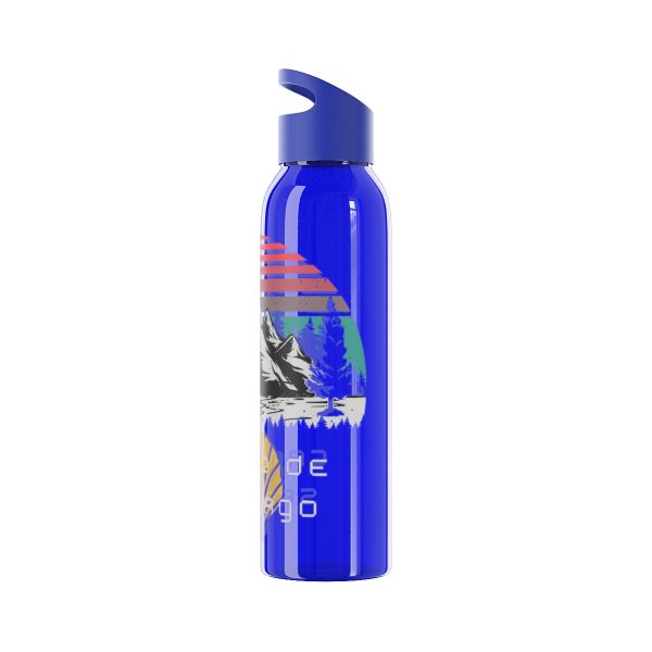 Botella de agua de Tritan para el Camino de Santiago, Caminando sobre las montañas hacia la Vieira - Image 22