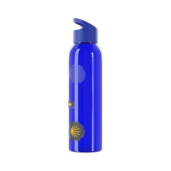 Botella de agua de Tritan para el Camino de Santiago, trazos de pintura hacia la Vieira - Image 22