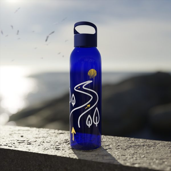 Botella de agua de Tritan a través del bosque en el Camino de Santiago - Image 36