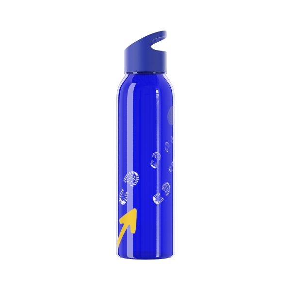 Botella de agua de Tritan para el Camino de Santiago, Huellas de bota hacia la Vieira - Image 21