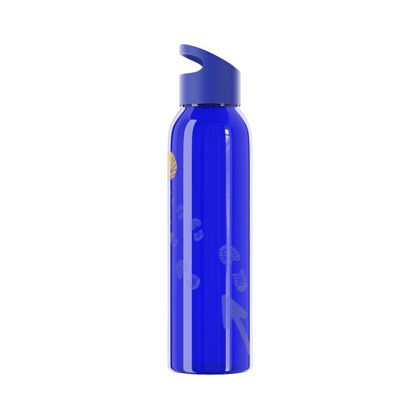 Botella de agua de Tritan para el Camino de Santiago, Huellas de bota hacia la Vieira - Image 22