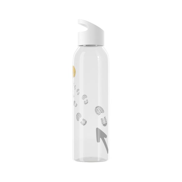 Botella de agua de Tritan para el Camino de Santiago, Huellas de bota hacia la Vieira - Image 5
