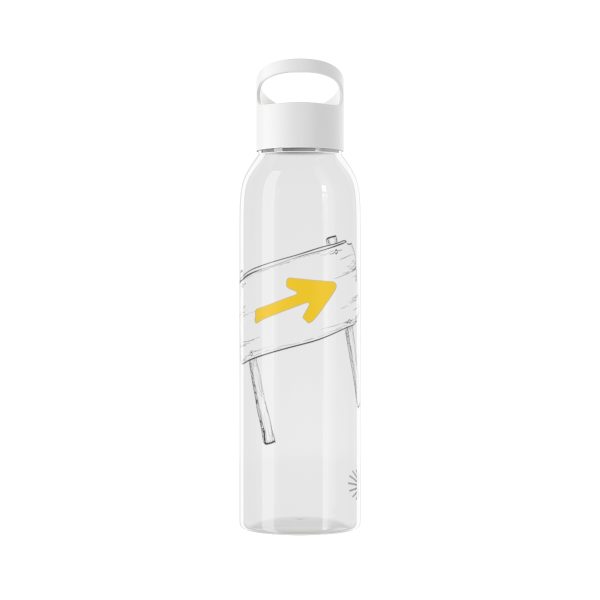 Botella de agua de Tritan Señalización de Camino de Santiago