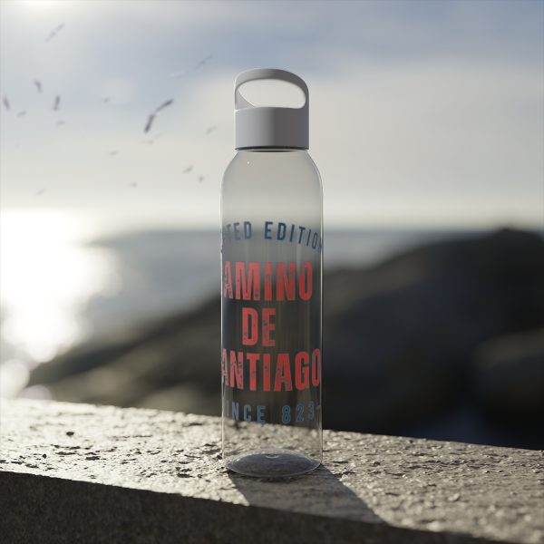Botella de agua de Tritan para el Camino de Santiago Denim