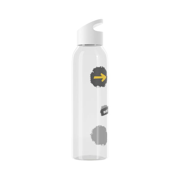 Botella de agua de Tritan para el Camino de Santiago, trazos de pintura hacia la Vieira - Image 27