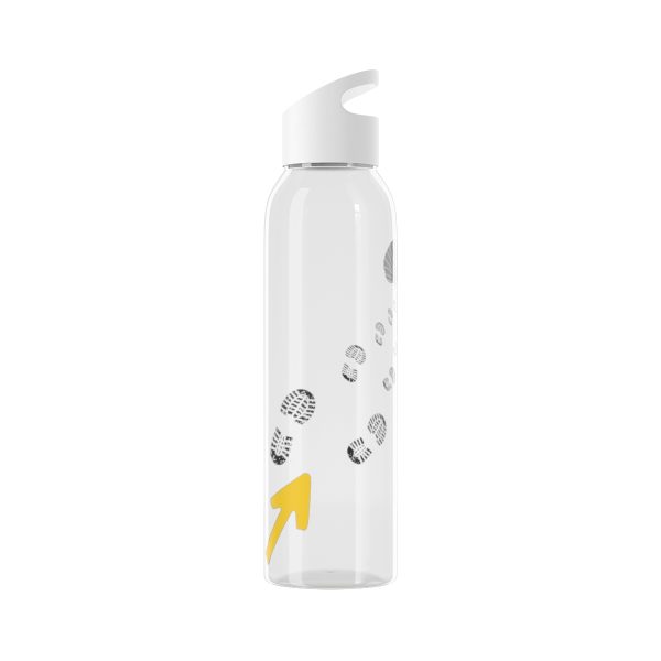 Botella de agua de Tritan para el Camino de Santiago, Huellas de bota hacia la Vieira - Image 4