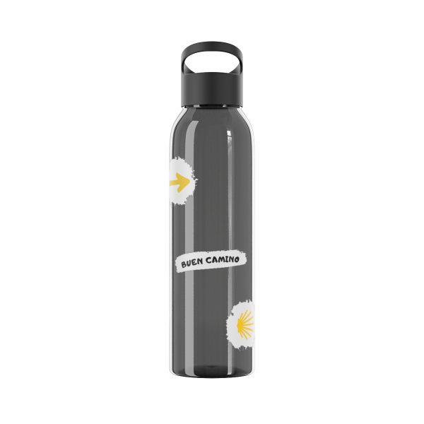 Botella de agua de Tritan para el Camino de Santiago, trazos de pintura hacia la Vieira - Image 2
