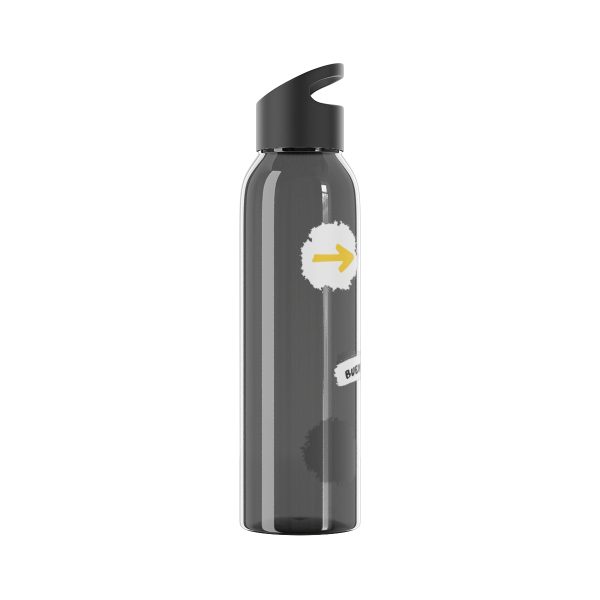 Botella de agua de Tritan para el Camino de Santiago, trazos de pintura hacia la Vieira - Image 4