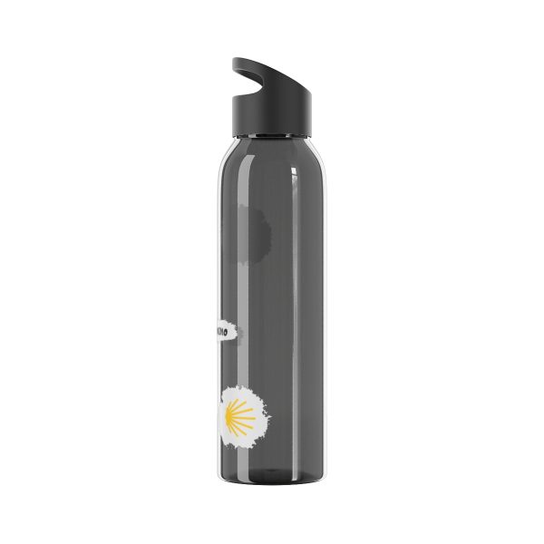 Botella de agua de Tritan para el Camino de Santiago, trazos de pintura hacia la Vieira - Image 5