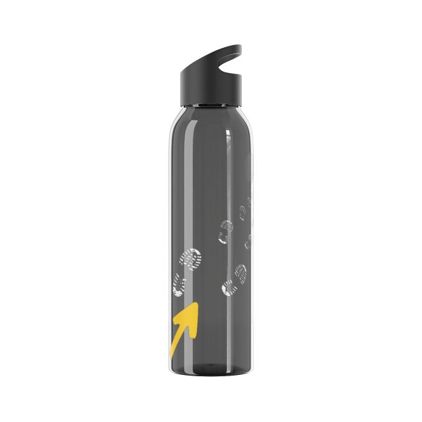 Botella de agua de Tritan para el Camino de Santiago, Huellas de bota hacia la Vieira - Image 27